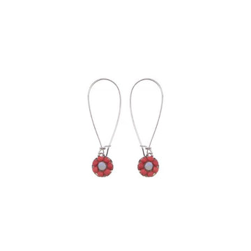 AYALA BAR - Red Roses, Roby Earrings Jewellery Ayala Bar 