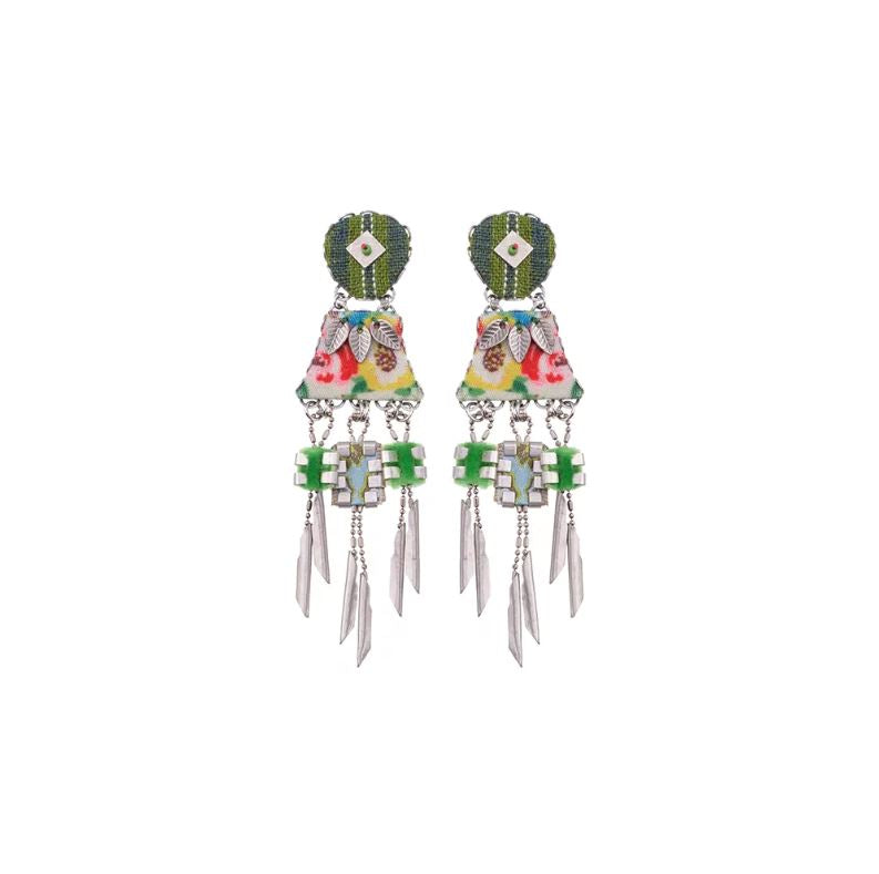 AYALA BAR - Trees of Green, Cycas Earrings Jewellery Ayala Bar 
