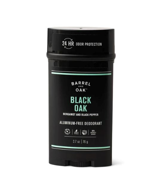 Barrel & Oak 24hr Deodorant Gentlemen's Hardware Black Oak 