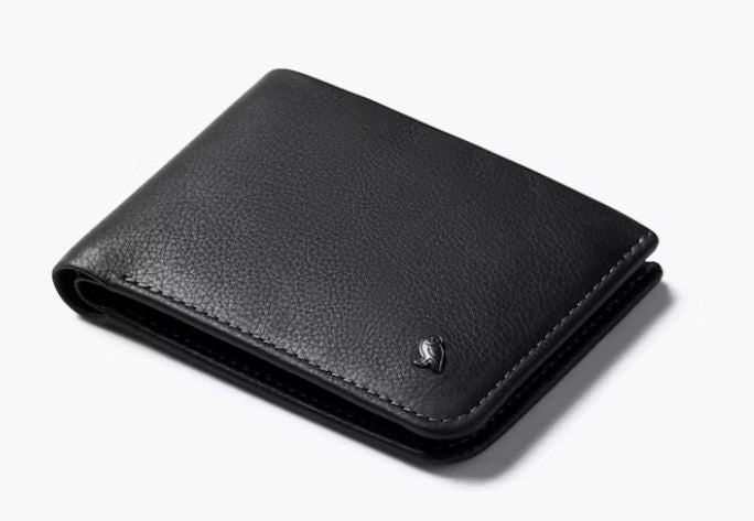 Bellroy Hide & Seek LO RFID Leather Wallet Wallet Bellroy Obsidian 