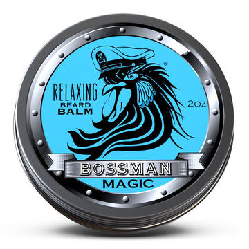 Bossman Relaxing Beard Balm Grooming Barber Brands Magic (Blue) 