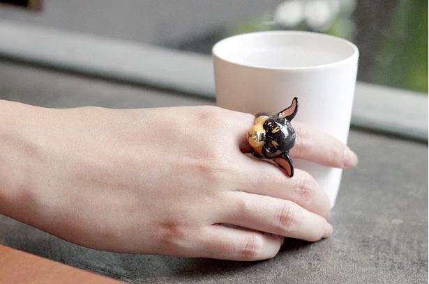 Brownie Chihuahua Ring Jewelry Good After Nine TH 