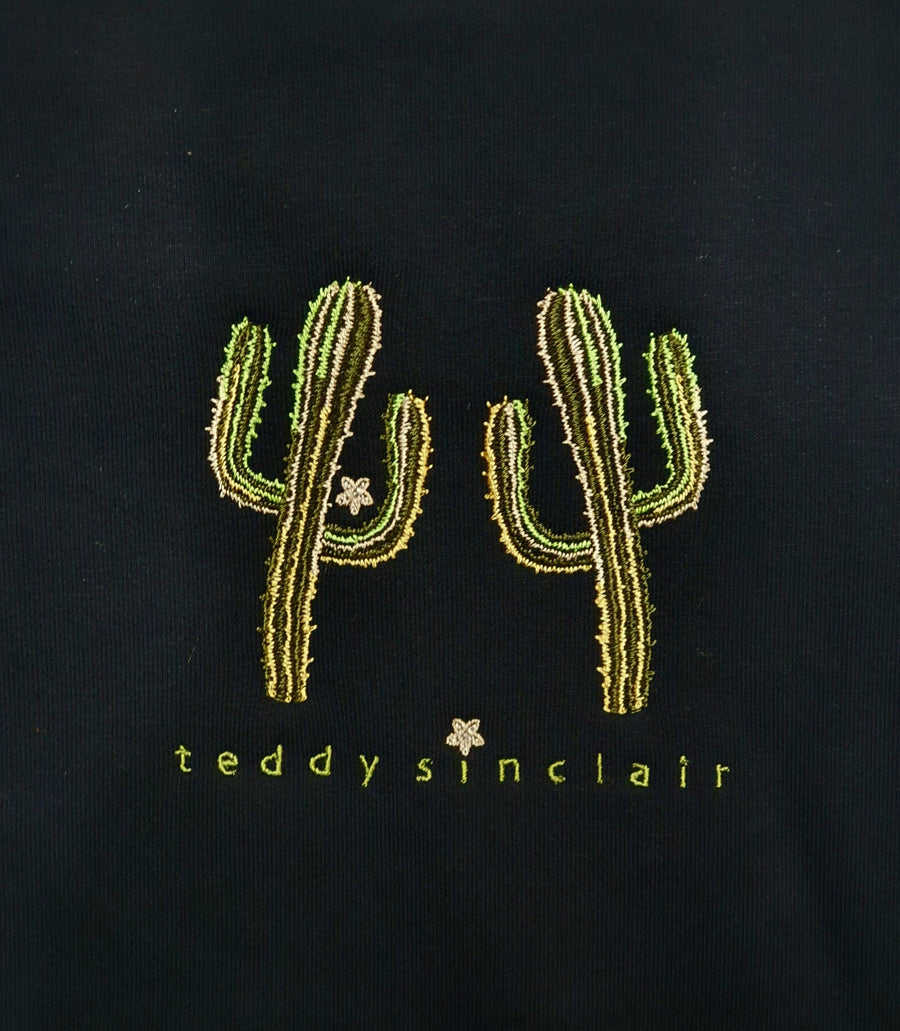 Cactus Zip Hoodie Sweatshirt T-Shirt Teddy Sinclair 