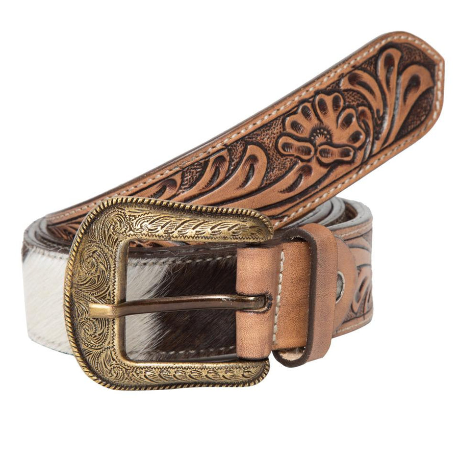 cara leather cowhide belt The Design Edge 