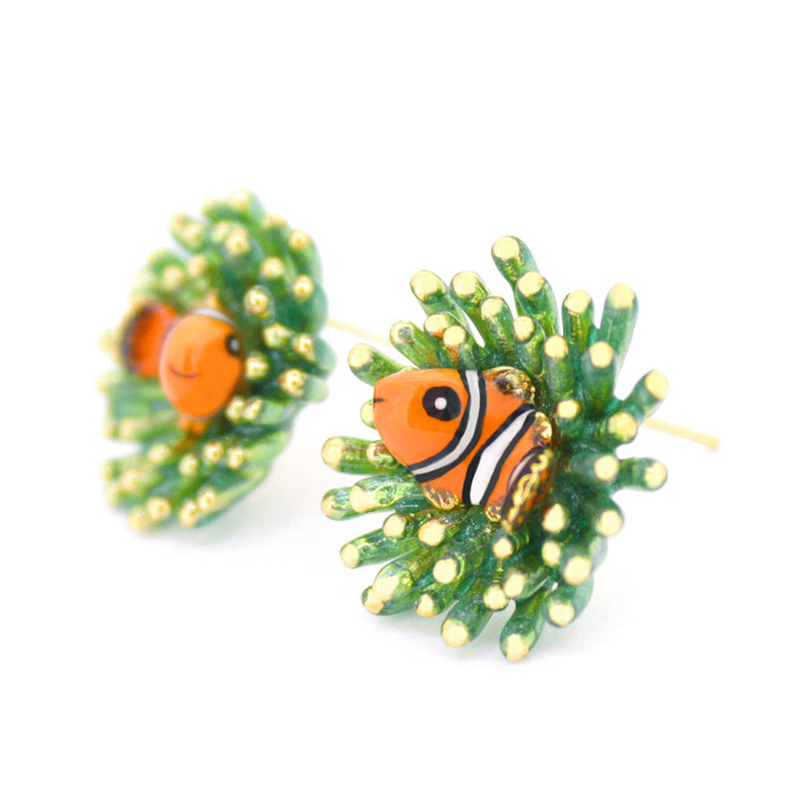 Clown Fish Earrings Good After Nine TH 