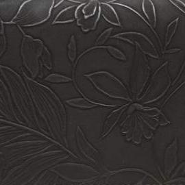 CMD Clutch Wallet Wallet Catherine Manuell Design Black Emboss Tahiti 