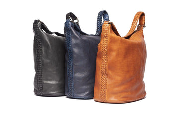 Danielle Leather Hobo Bag Bag Oran 