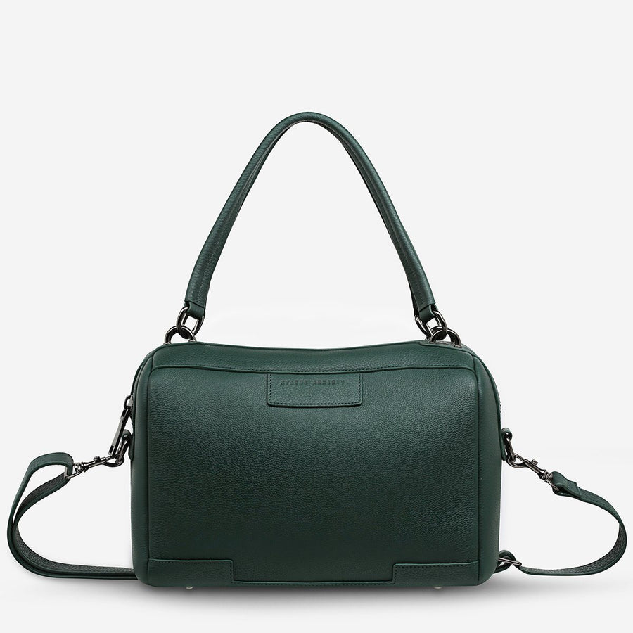 Don't Ask Leather Handbag Bag Status Anxiety Green 