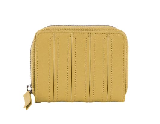 Dorothea Leather Stitched Design Wallet Travel Bag Milleni 