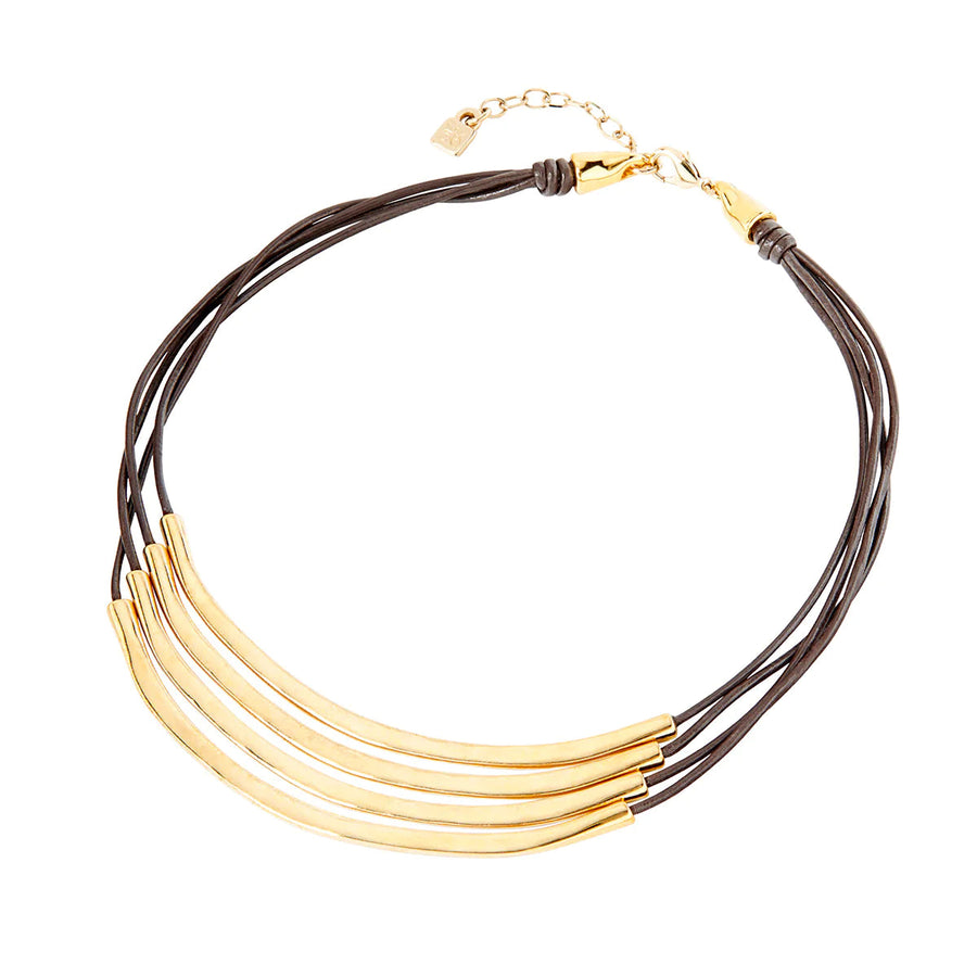 DOUBLE BALANCE NECKLACE Necklaces unode50 