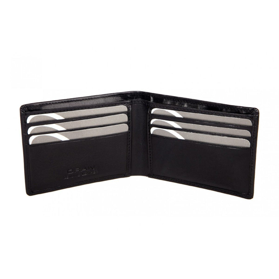 Eli leather wallet Wallet Oran Black 