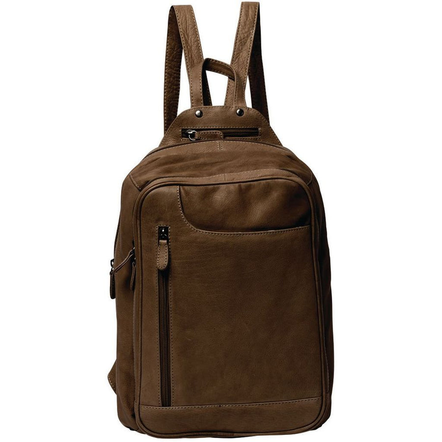 Emma (Small) Leather Backpack Backpack Gabee Chocolate 