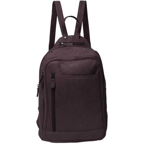 Emma (Small) Leather Backpack Backpack Gabee Purple 