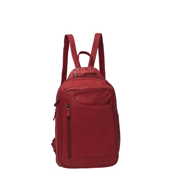Emma (Small) Leather Backpack Backpack Gabee Red 