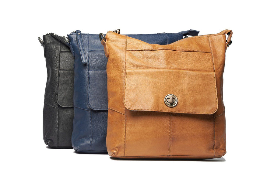 Erika Leather Cross-Body Bag Bag Oran 