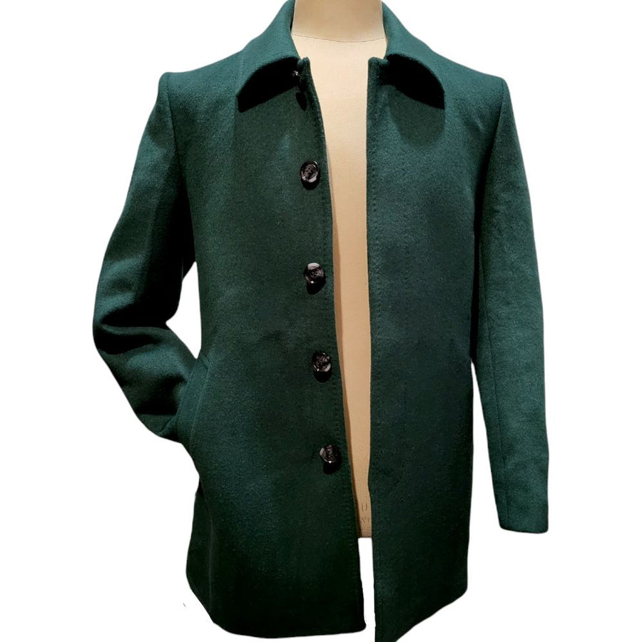 Ethan Double Cashmere Jacket - Green Jacket Teddy Sinclair (China) 