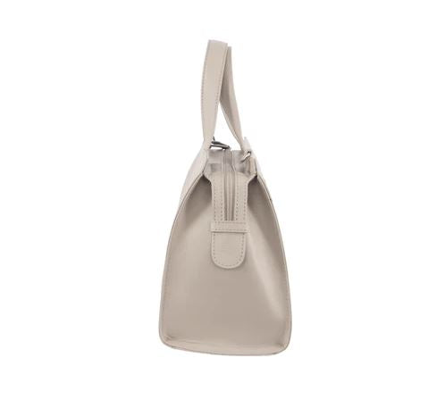 Felicity Leather Stitched Design Tote Bag Travel Bag Milleni 