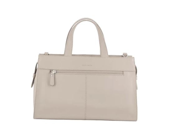 Felicity Leather Stitched Design Tote Bag Travel Bag Milleni 