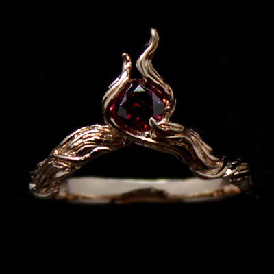 Fire Elemental Ring Jewellery Good After Nine TH 