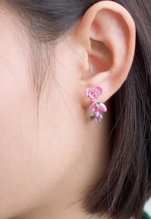 Freesia Bloom Earrings Good After Nine TH 