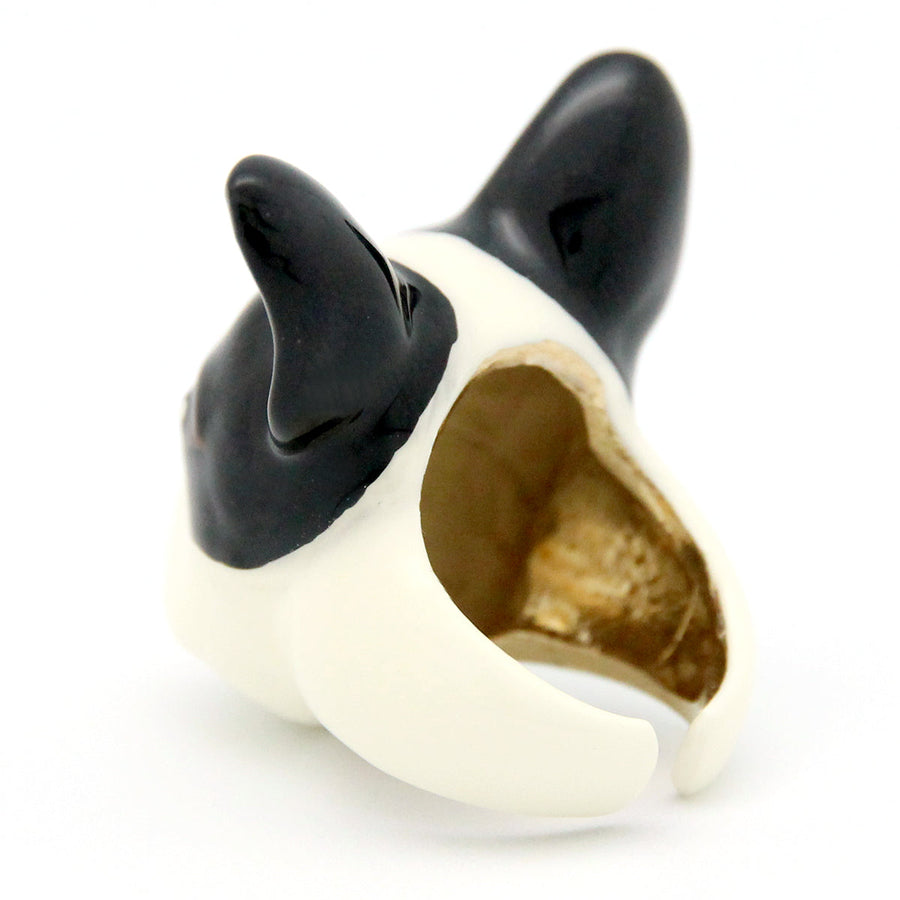 French Bull Dog Ring Jewelry Good After Nine TH 