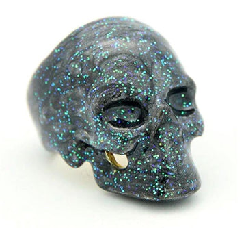 Galactic Earth Skull Ring Jewelry Good After Nine TH 