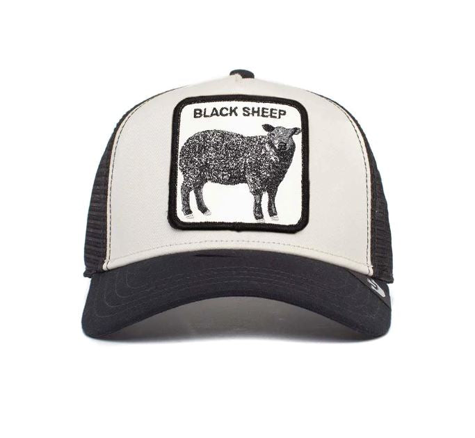 Goorin Bros Trucker Cap - The Black Sheep Cap LUFEMA White 