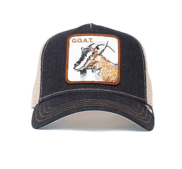 Goorin Bros Trucker Cap - The Goat Cap LUFEMA Charcoal 