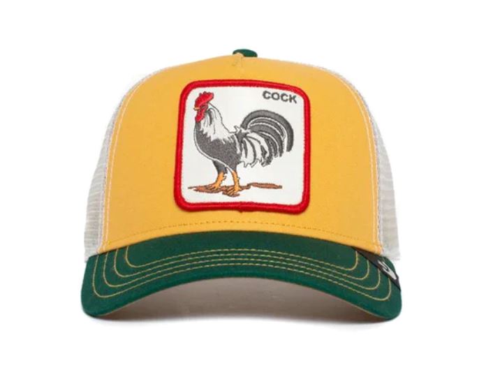 Goorin Bros Trucker Cap - The Rooster Cap LUFEMA Yellow 