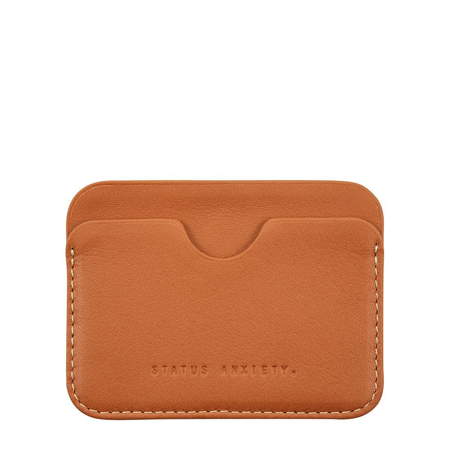Gus leather wallet Wallet Status Anxiety Camel 