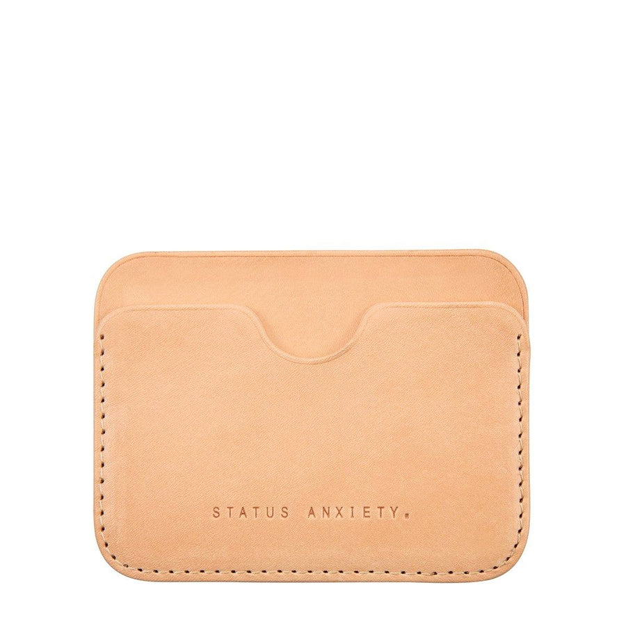 Gus leather wallet Wallet Status Anxiety Tan 