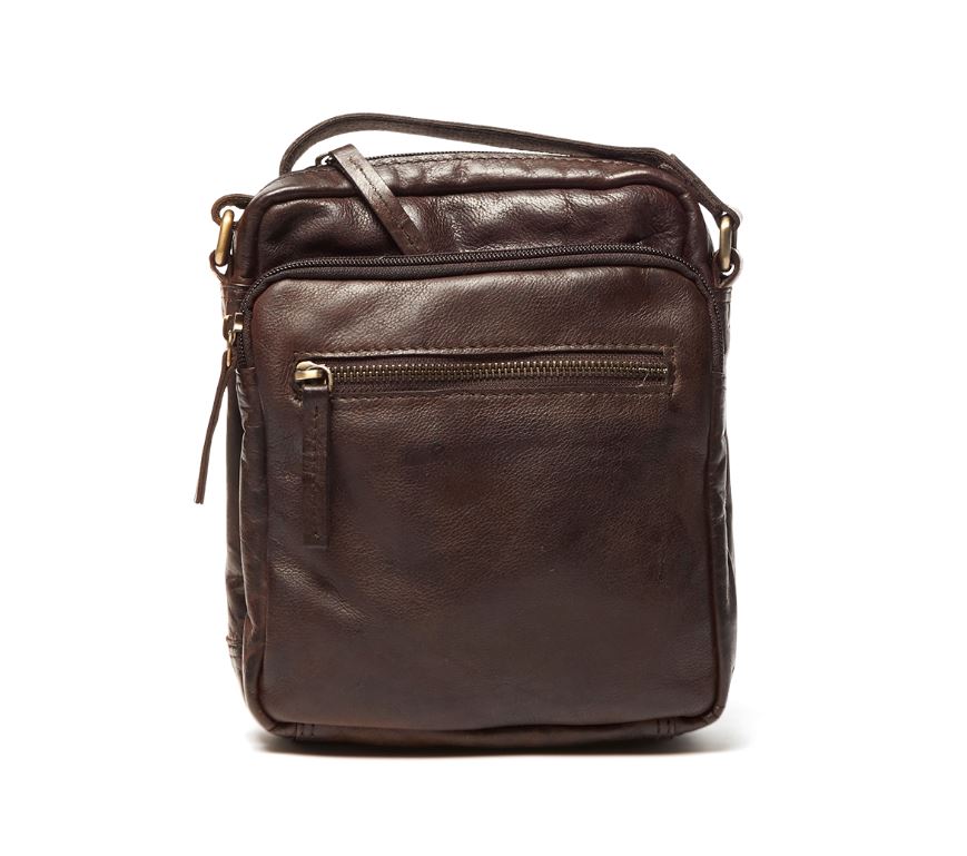 【2plan】Leather shirring buckle cross bag 2PLAN