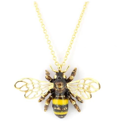 Honey Bee Necklace Good After Nine TH 