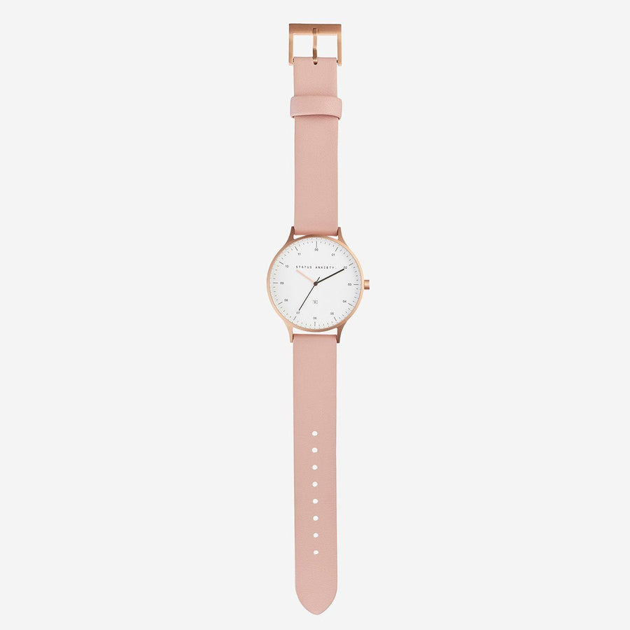 Inertia Watch Accessories Status Anxiety Brushed Copper/White/Blush 