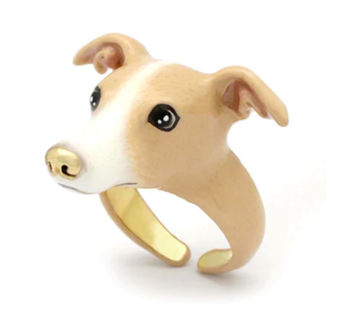 Italian Greyhound Ring Fawn Jewelry Good After Nine TH 
