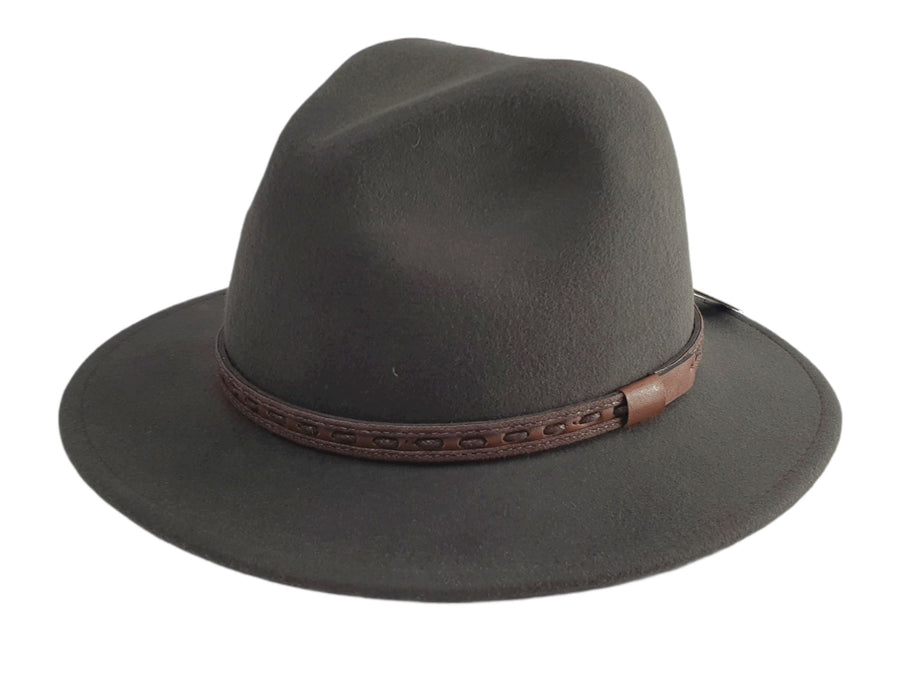 Johnny Crushable Wool Felt Safari Hat Hat Avenel 