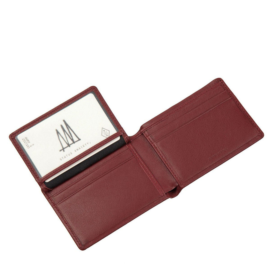 Jonah Leather Wallet Wallet Status Anxiety 
