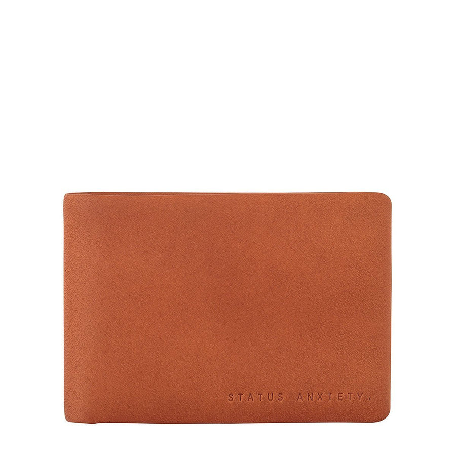Jonah Leather Wallet Wallet Status Anxiety Camel 