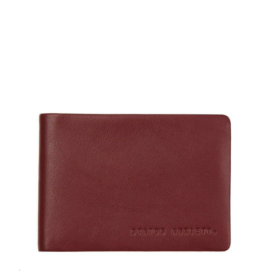Jonah Leather Wallet Wallet Status Anxiety Cognac 