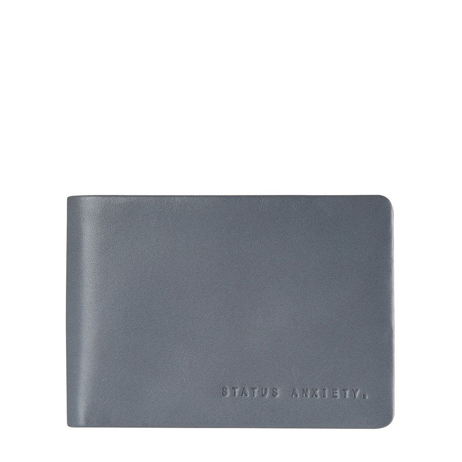 Jonah Leather Wallet Wallet Status Anxiety Slate 