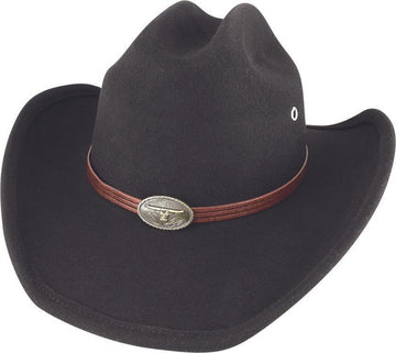 Jonesy Shapeable Wool Felt Cattleman Hat Hat Avenel 