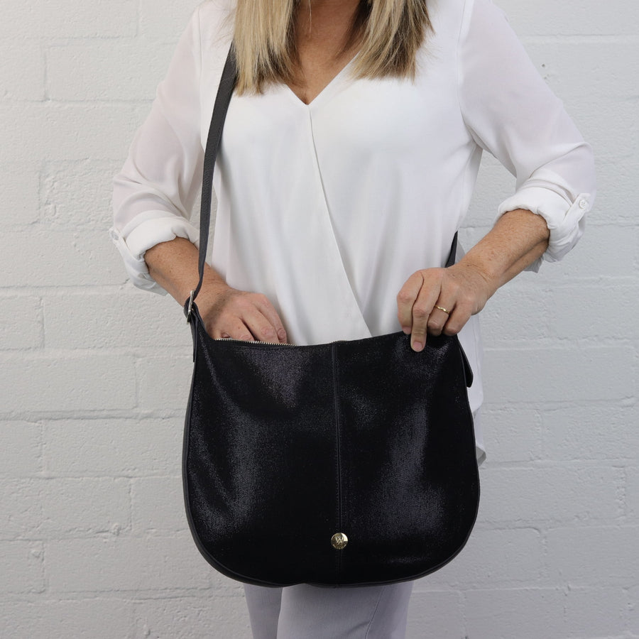 Kelsey Leather Shoulder Bag Bag Willow & Zac 