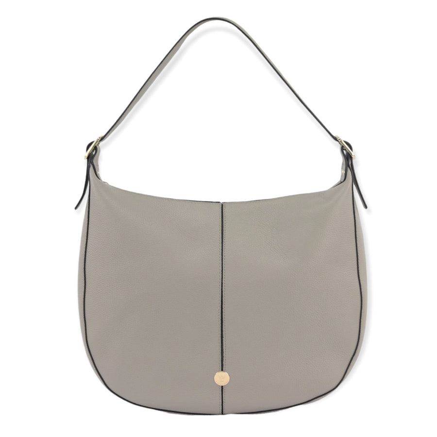 Kelsey Leather Shoulder Bag Bag Willow & Zac Ash 