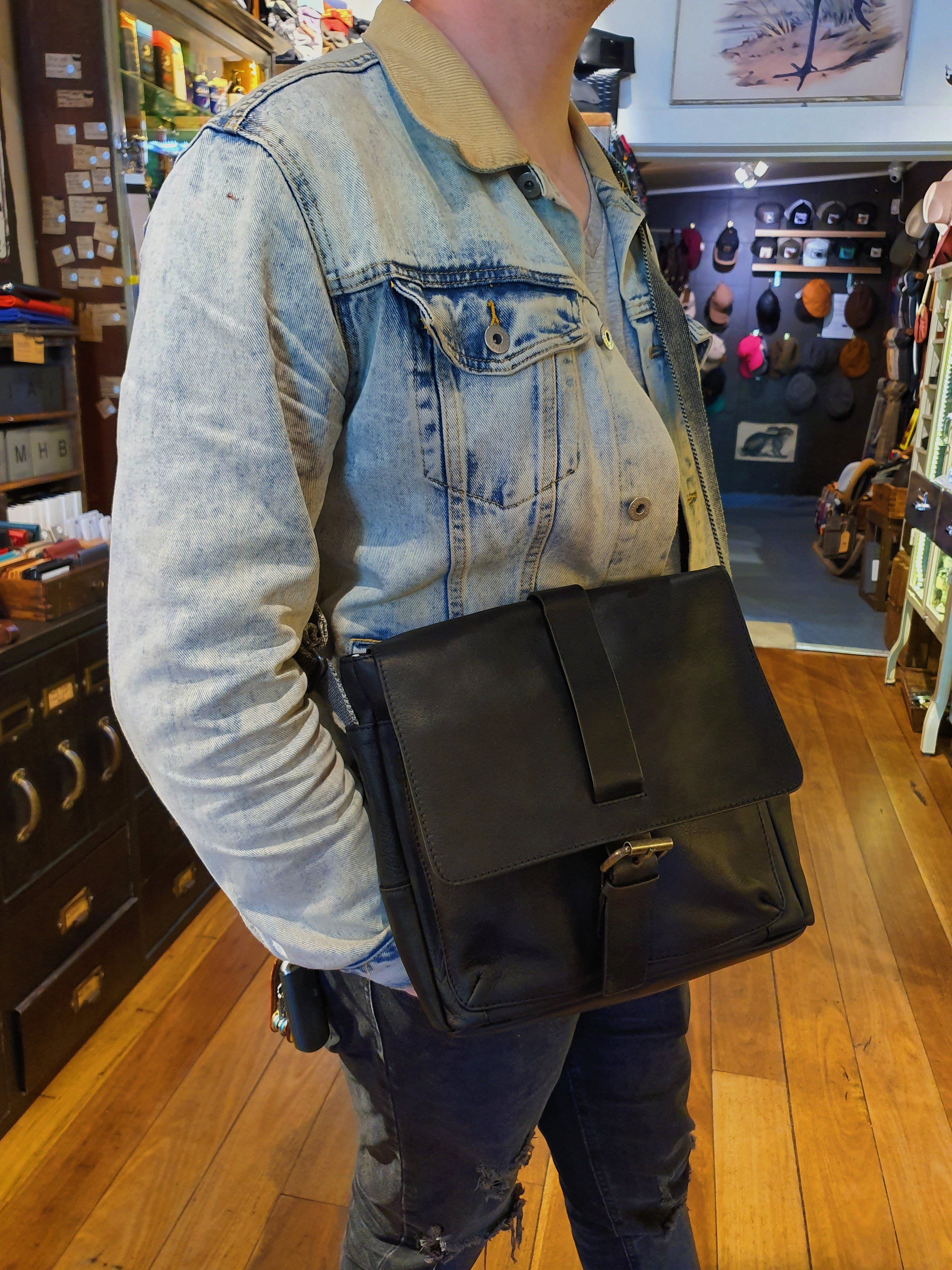 Kevin Leather Satchel – Teddy Sinclair