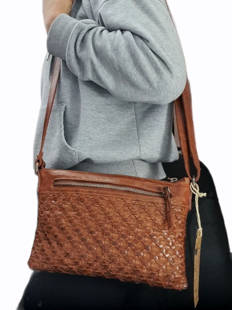 Laurel Leather Cross-Body Bag Bag Modapelle 