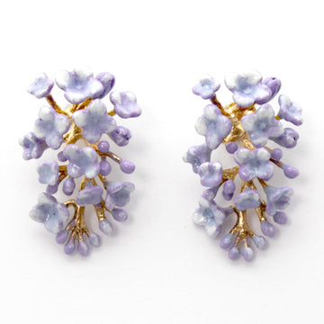 Lilac Earrings Good After Nine TH 