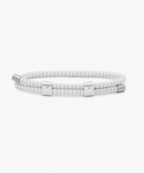 Little Lewis DBL - White-Lt Grey/Silver Jewellery Antell 