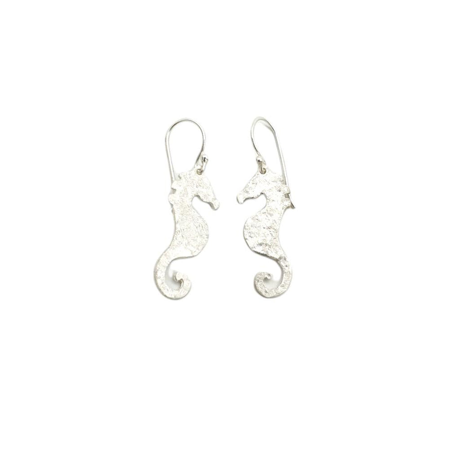 Lucky Seahorse Sterling Silver Earrings Earrings Teddy Sinclair 