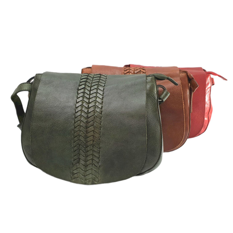 Lyric Leather Cross-Body Bag Bag Modapelle 