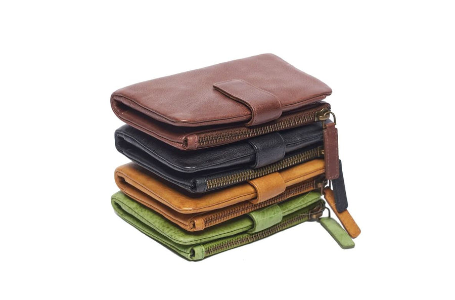 Marion Bifold Leather Wallet Wallet Oran 